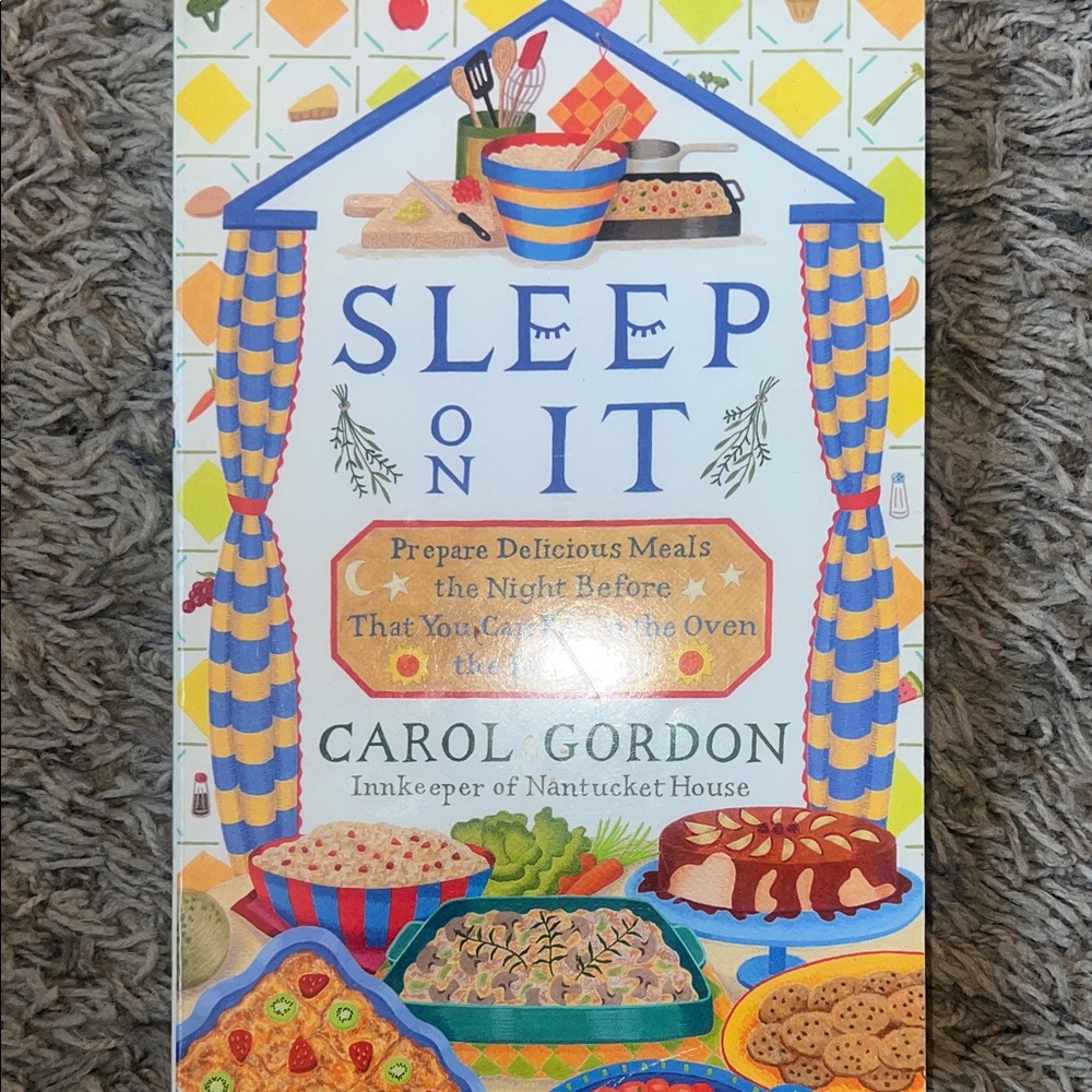 Sleep on it/Cookbook
